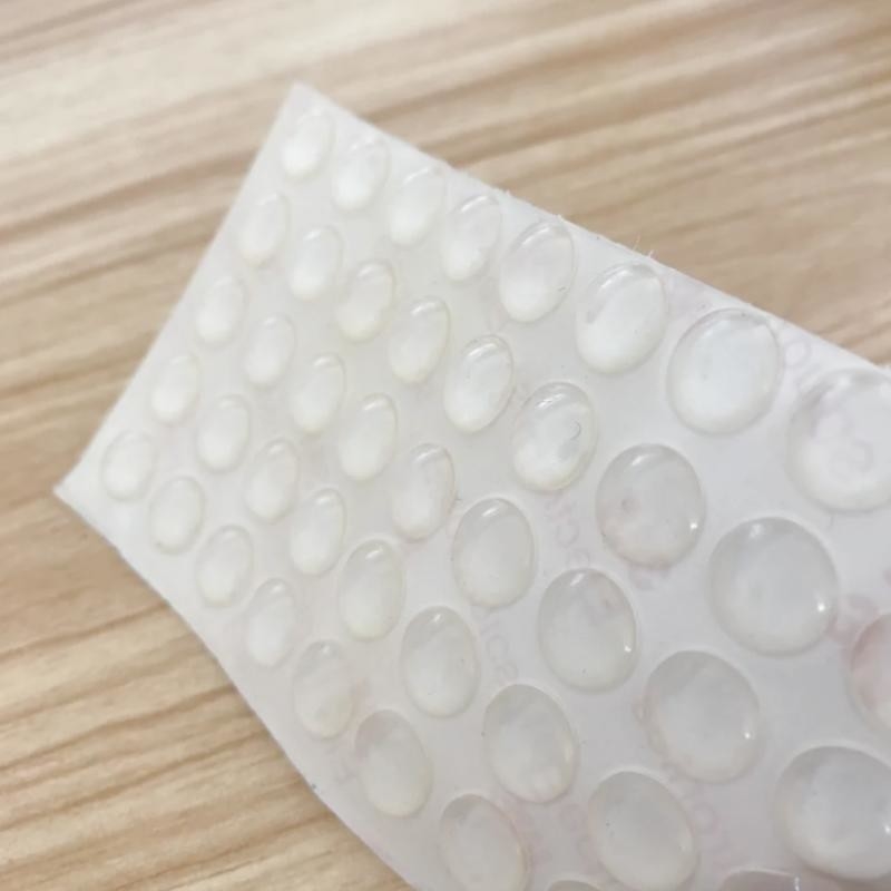 메디컬을 위한 투명한 무색인 실리콘 고무 원료 훈증한 등급